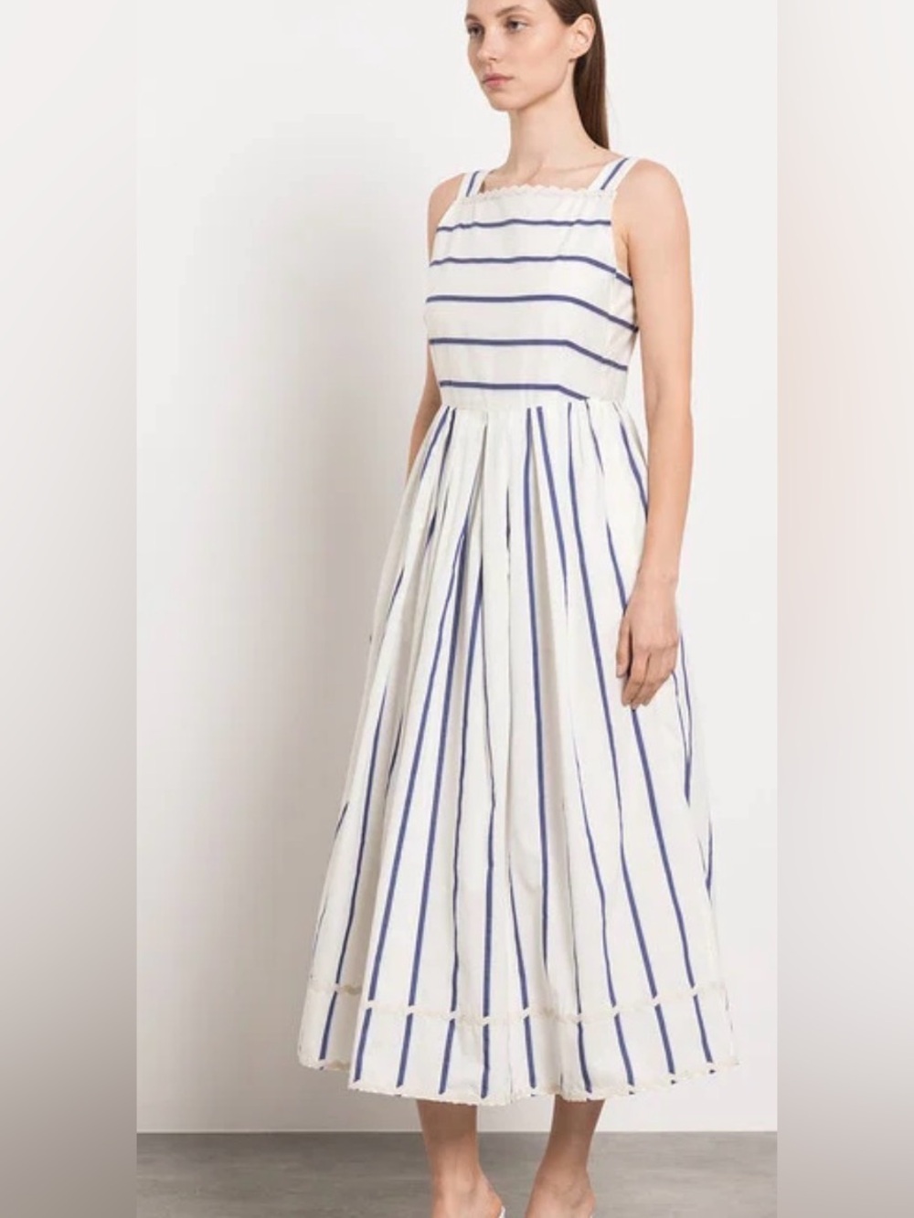 Max Mara Weekend Giano Striped Midi-Dress 10 - Picture 3 of 15